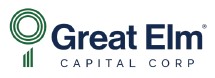Great Elm Capital Corp. Announces First Quarter 2025 Financial Results