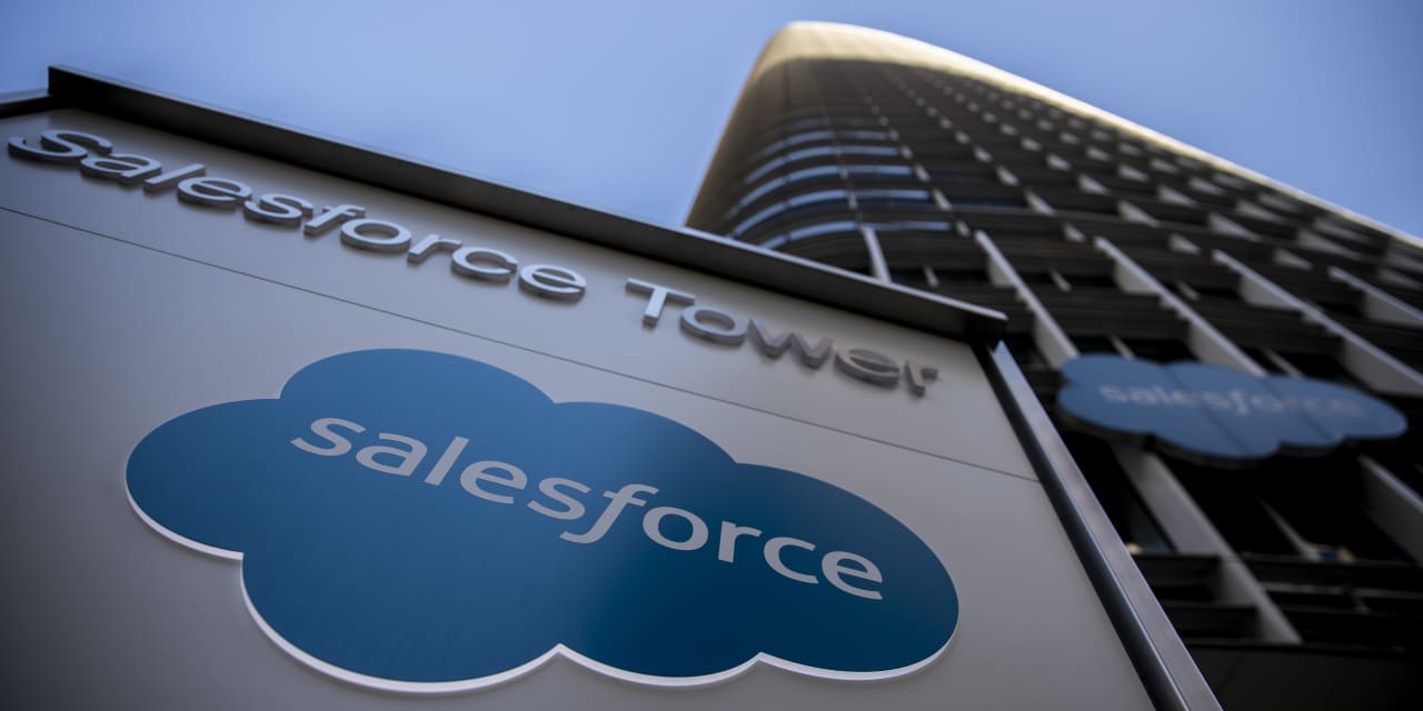 Salesforce and Other Software Stocks Continue to Decline, While Insiders Take Advantage of the Dip.